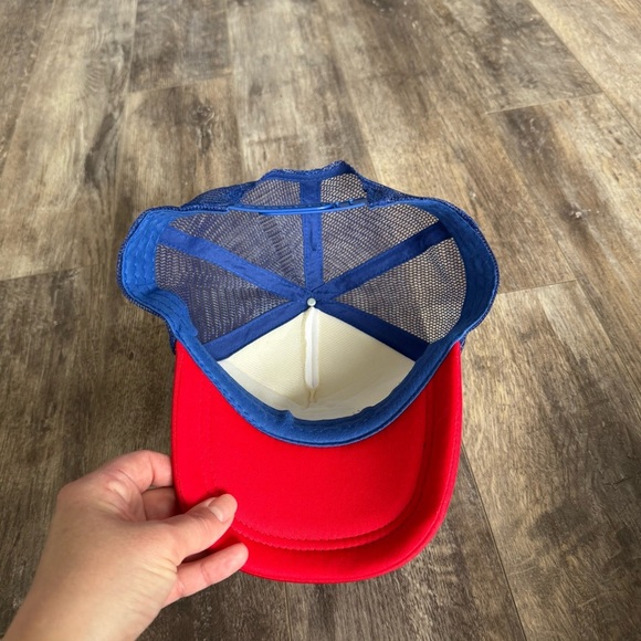 ‘Merica Patriotic Trucker Hat with Eagle Design - Picture 2 of 5